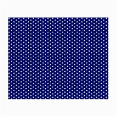 Stars Blue Ink Small Glasses Cloth by goljakoff