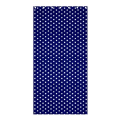 Stars Blue Ink Shower Curtain 36  X 72  (stall)  by goljakoff