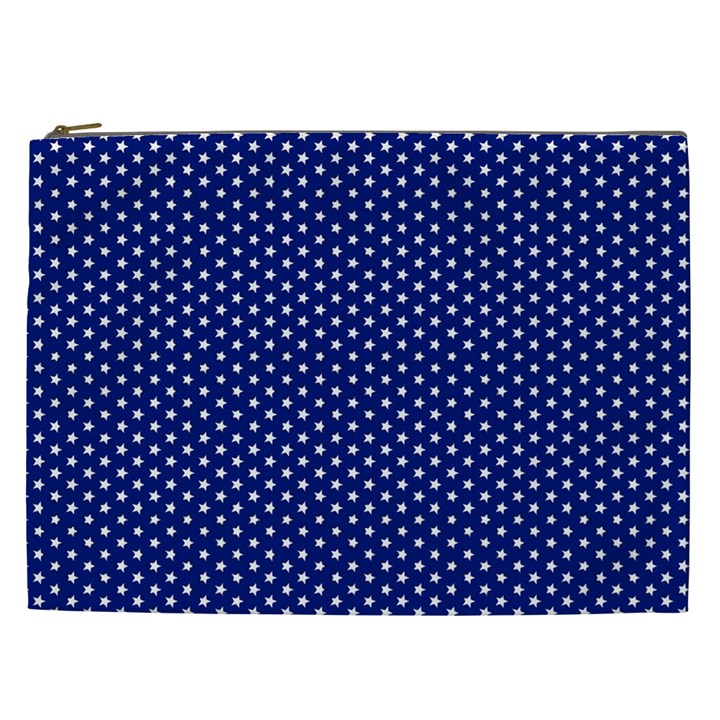 Stars Blue ink Cosmetic Bag (XXL)