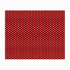 Stars Red Ink Small Glasses Cloth (2 Sides) by goljakoff