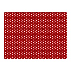 Stars Red Ink Double Sided Flano Blanket (mini)  by goljakoff