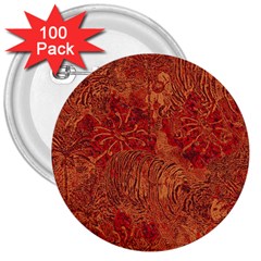 Animalprintfnl1 3  Buttons (100 Pack)  by PollyParadise