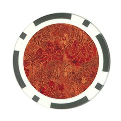 Animalprintfnl1 Poker Chip Card Guard (10 Pack) by PollyParadise