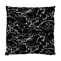 Black And White Grunge Abstract Print Standard Cushion Case (two Sides)