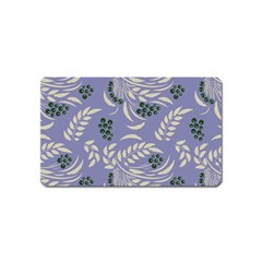 Folk floral pattern. Abstract flowers surface design. Seamless pattern Magnet (Name Card)