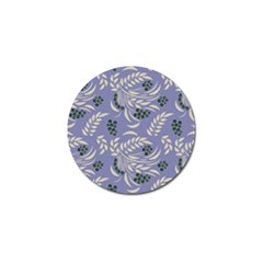 Folk floral pattern. Abstract flowers surface design. Seamless pattern Golf Ball Marker (10 pack)