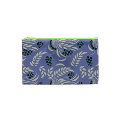 Folk floral pattern. Abstract flowers surface design. Seamless pattern Cosmetic Bag (XS)