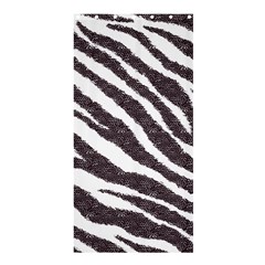 Zebra Shower Curtain 36  X 72  (stall)  by PollyParadise