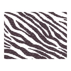 Zebra Double Sided Flano Blanket (mini)  by PollyParadise