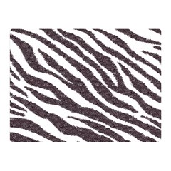 Zebra Double Sided Flano Blanket (mini) 