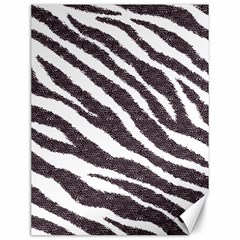 Zebra Canvas 12  X 16  by PollyParadise