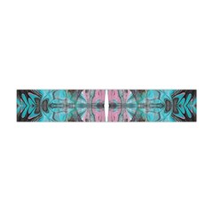 Marbling Symmetry Flano Scarf (mini) by kaleidomarblingart