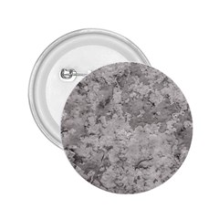 Silver Abstract Grunge Texture Print 2.25  Buttons