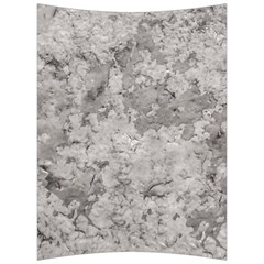 Silver Abstract Grunge Texture Print Back Support Cushion