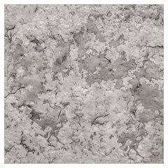Silver Abstract Grunge Texture Print Long Sheer Chiffon Scarf 