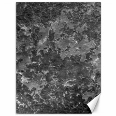 Dark Grey Abstract Grunge Texture Print Canvas 36  X 48  by dflcprintsclothing