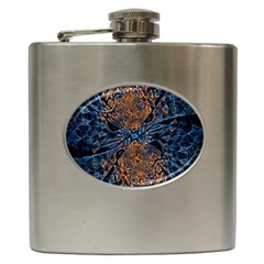 Fractal Galaxy Hip Flask (6 Oz) by MRNStudios