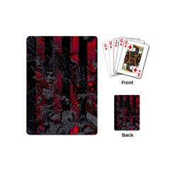 Gates Of Hell Playing Cards Single Design (mini) by MRNStudios