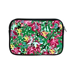 Floral-diamonte Apple Ipad Mini Zipper Cases by PollyParadise