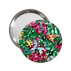 Floral-diamonte 2 25  Handbag Mirrors by PollyParadise