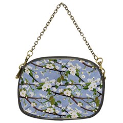 Pear Branch With Flowers Chain Purse (two Sides) by SychEva