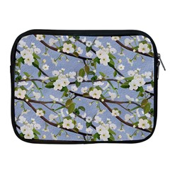 Pear Branch With Flowers Apple Ipad 2/3/4 Zipper Cases by SychEva