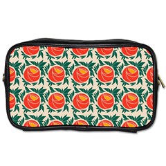 Rose Ornament Toiletries Bag (two Sides) by SychEva
