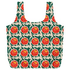 Rose Ornament Full Print Recycle Bag (XXXL)