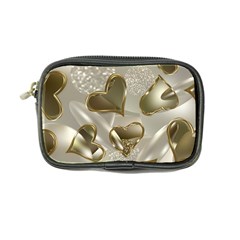   Golden Hearts Coin Purse by Galinka