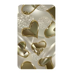   Golden Hearts Memory Card Reader (rectangular) by Galinka