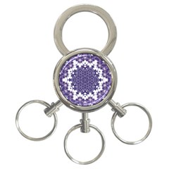 Simple Country 3-ring Key Chain by LW323