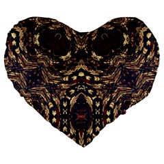 Cool Summer Large 19  Premium Heart Shape Cushions by LW323