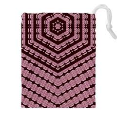 Burgundy Drawstring Pouch (5xl) by LW323