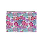 Bright, Joyful Flowers Cosmetic Bag (Medium) Back