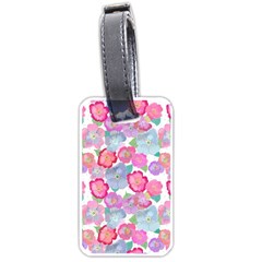 Bright, Joyful Flowers Luggage Tag (one Side) by SychEva