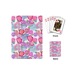 Bright, Joyful Flowers Playing Cards Single Design (mini) by SychEva