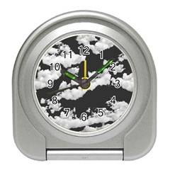 Cumulus Abstract Design Travel Alarm Clock by dflcprintsclothing