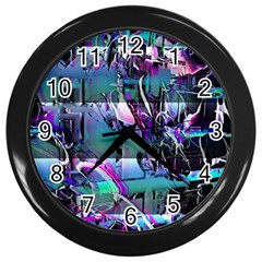 Technophile s Bane Wall Clock (black) by MRNStudios