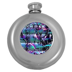 Technophile s Bane Round Hip Flask (5 Oz)