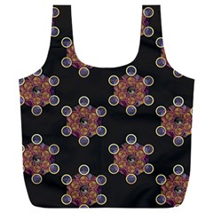 Metatron Cube Full Print Recycle Bag (xxxl) by gloriasanchez