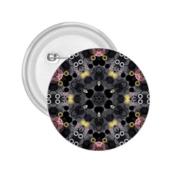 Abstract Geometric Kaleidoscope 2.25  Buttons