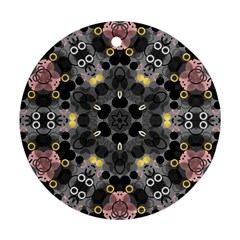 Abstract Geometric Kaleidoscope Ornament (Round)