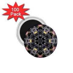 Abstract Geometric Kaleidoscope 1.75  Magnets (100 pack) 