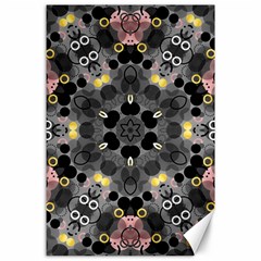 Abstract Geometric Kaleidoscope Canvas 24  x 36 