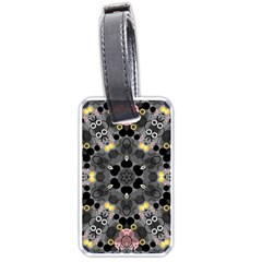 Abstract Geometric Kaleidoscope Luggage Tag (one side)