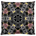 Abstract Geometric Kaleidoscope Standard Flano Cushion Case (Two Sides) Front