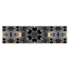 Abstract Geometric Kaleidoscope Satin Scarf (Oblong)