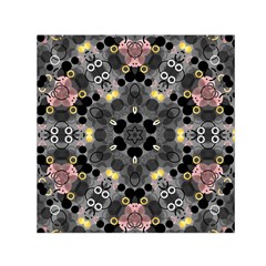 Abstract Geometric Kaleidoscope Small Satin Scarf (Square)