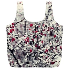 Berries In Winter, Fruits In Vintage Style Photography Full Print Recycle Bag (xl) by Casemiro