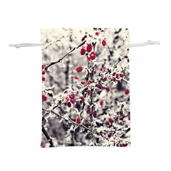 Berries In Winter, Fruits In Vintage Style Photography Lightweight Drawstring Pouch (s)